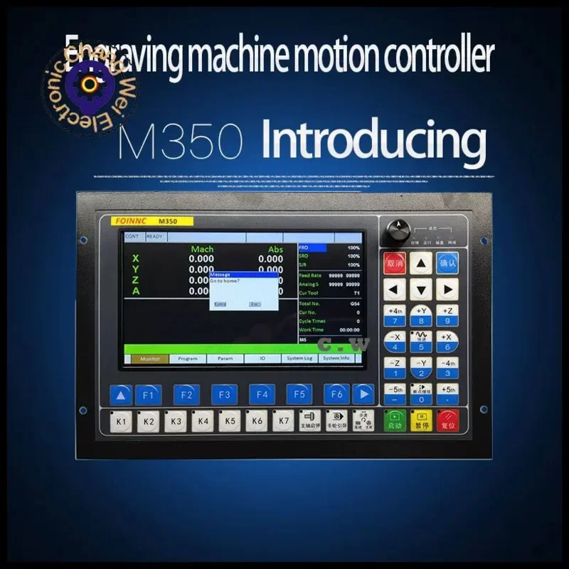 M350 DDCS EXPERT 3/4/5 Axis CNC Standalone Offline Controller Support Close-loop Stepper/ATC Controller Replace DDCSV3.1