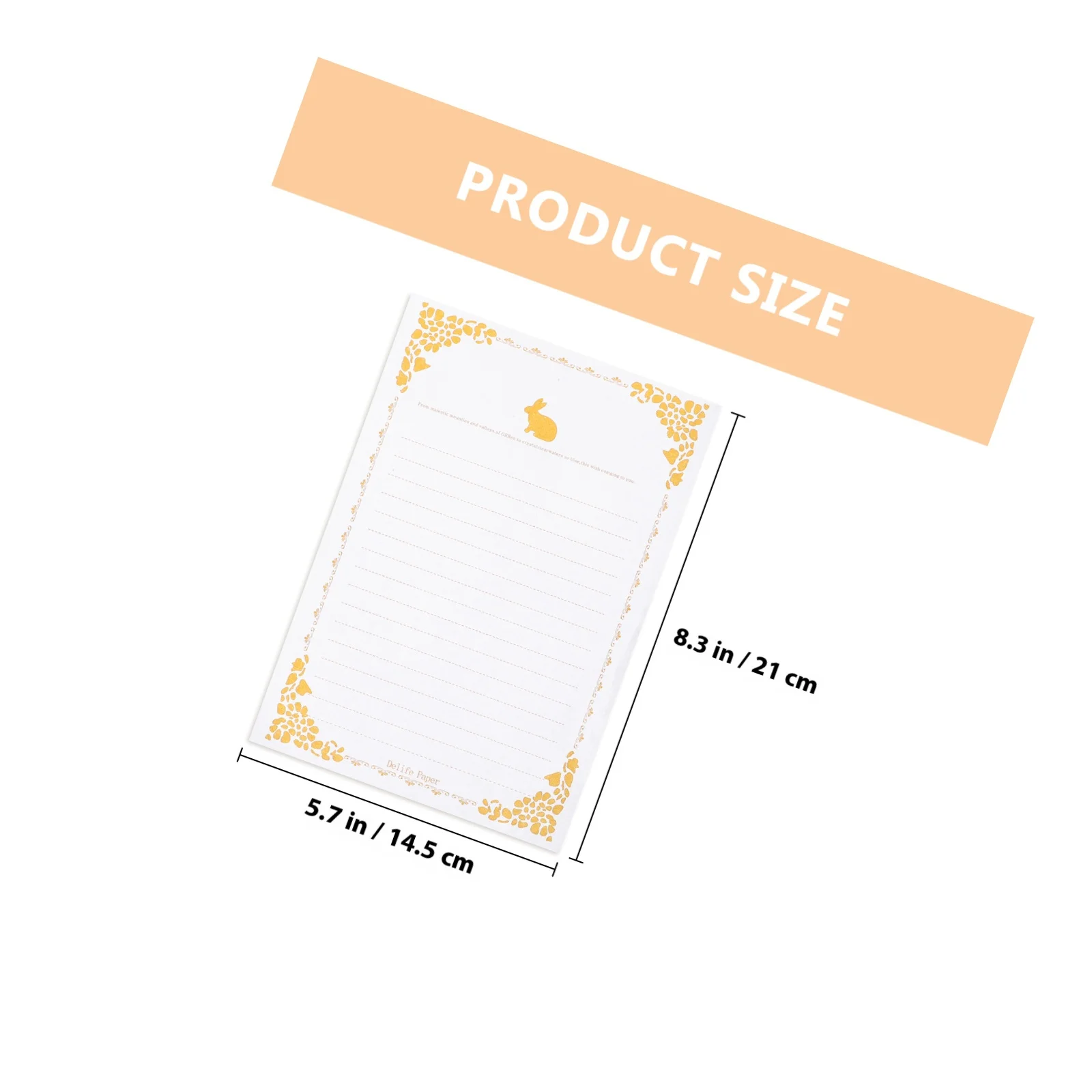 20장 빈티지 장식용 편지지 초대장용 복고풍 필기지 인사말 카드 문구류 종이