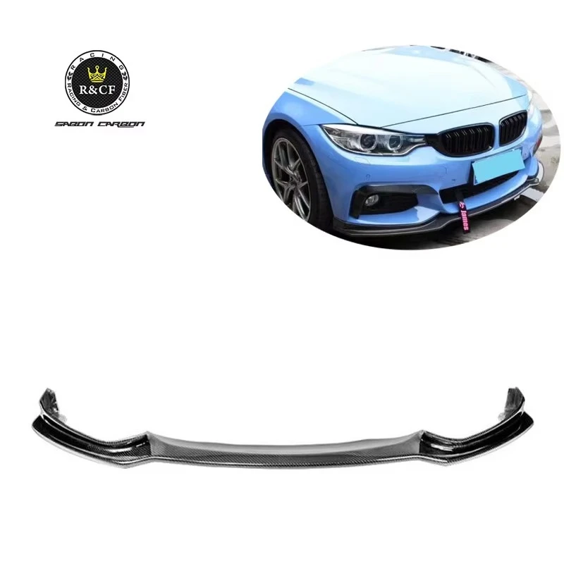

Для BMW F32 F33 F36 14-19 Mtech End.CC Стиль Передний бампер Губа из углеродного волокна