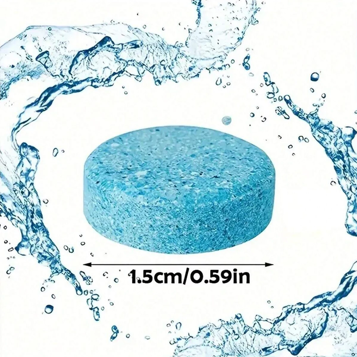 10/20/50/100Pcs High Concentration Effervescent Tablets, Anti-Fog Agent - For degreasing and defogging, clean glass instantly