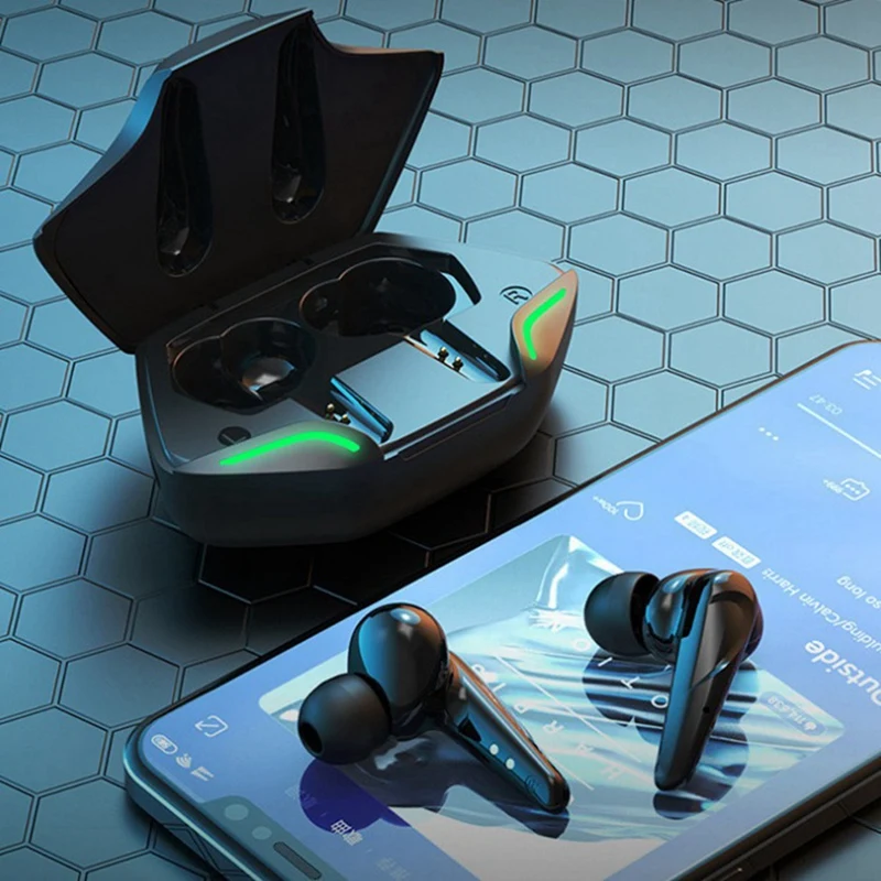 سماعات أذن لاسلكية G11 RGB داخل الأذن سماعات إلغاء الضوضاء سماعات HIFI للرياضة والعمل والقيادة