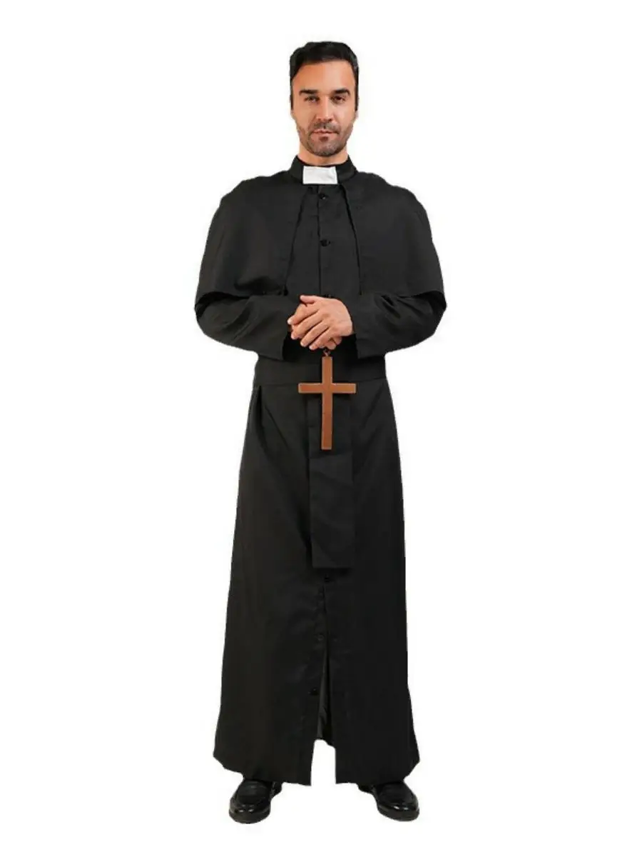 Nowy kostium na Halloween, przebranie księdza na scenę, gra fabularna, charakterystyczny damski strój w tradycyjnym chińskim stylu etnicznym.