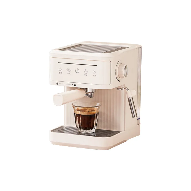 Máquina De Café Espresso Italiano, Máquina De Vapor De Pressão, Pequena Máquina De Café Em Casa, Adequado Para Iniciantes