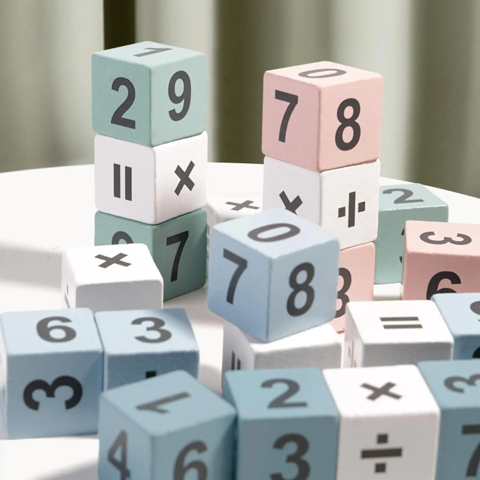 수학을위한 계산 블록 나무 조기 교육 장난감 곱셈 분할 어린이를위한 학습 블록 소년 소녀 초등학교