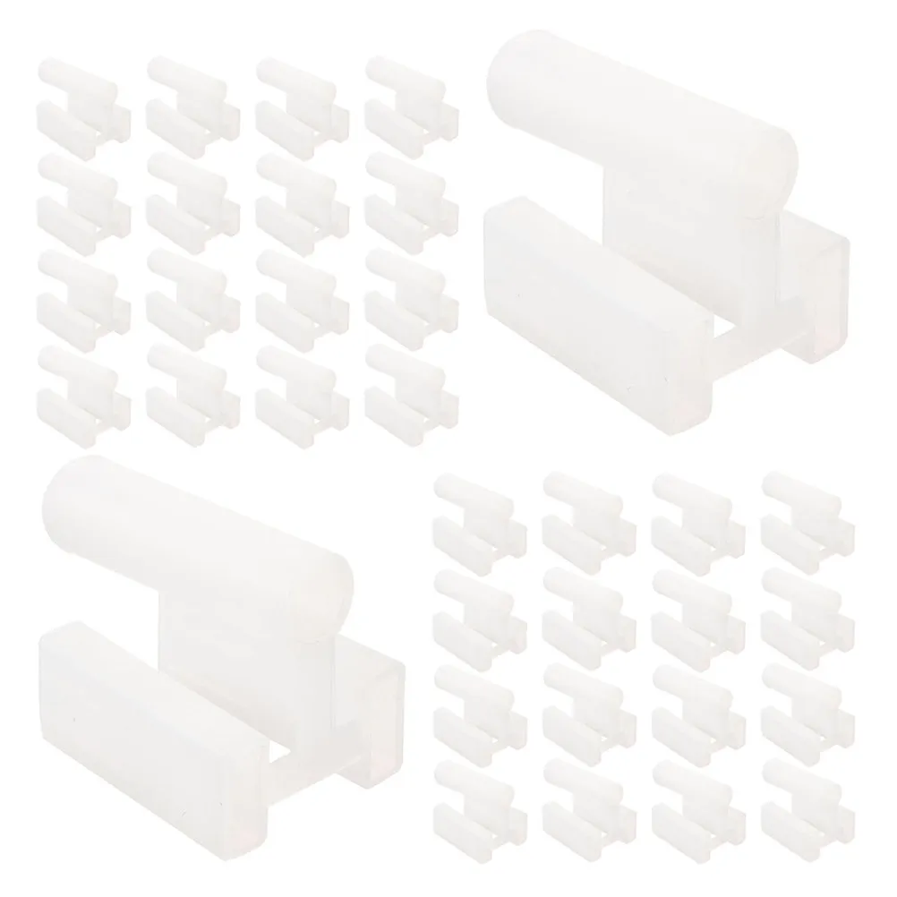 200Pcs Transparent Electrical Socket Covers Dustproof Baby Proofing 3 Prong Plug Safety Protectors Three Prong Plug Cover