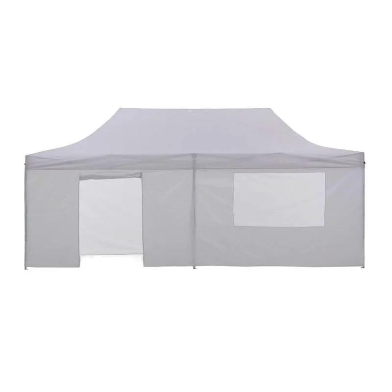 Luxury Outdoor Metal Folding Marquee Gazebo Tent with Windproof & Anti-UV Features for Outdoor Garden Use 3x6m
