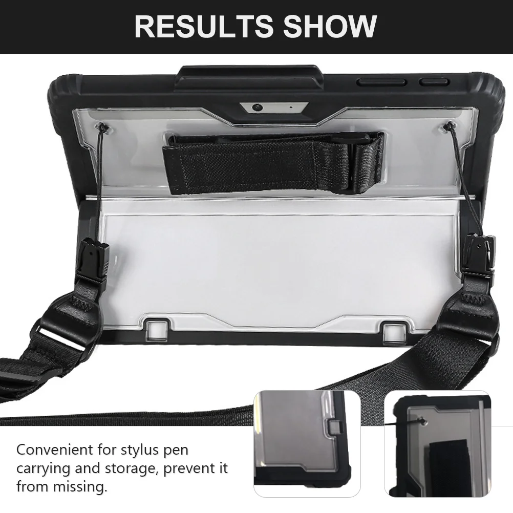 

Transparent Anti-Drop Tablet Shell Compatible for Surface Pro Tpu High Durability Keyboard Opening Pen Slot Holder