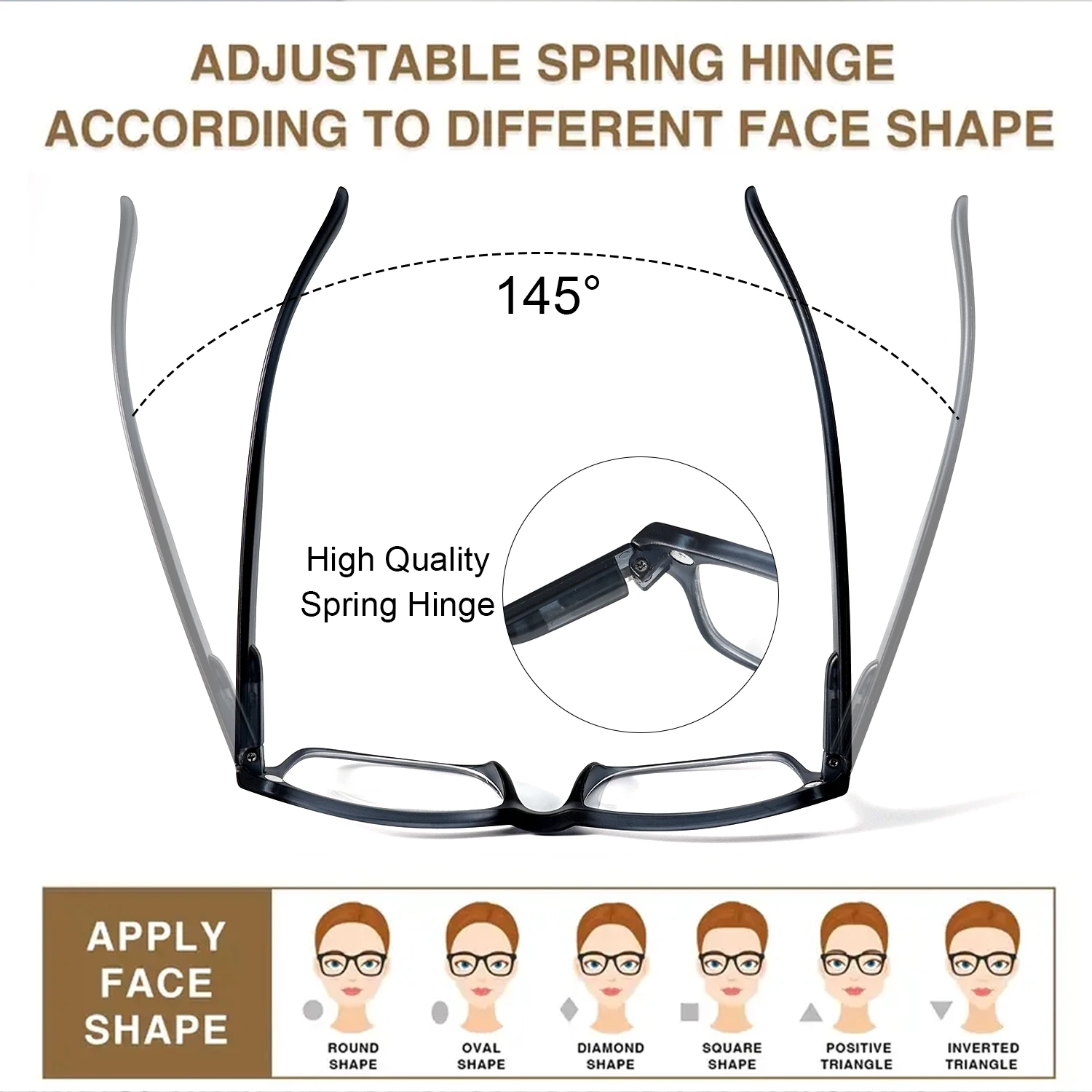 2-in-1 Magnetische Getönte Linsen & Lesebrille, Magnetische Sehenschutz-Lesebrille – Detail 7
