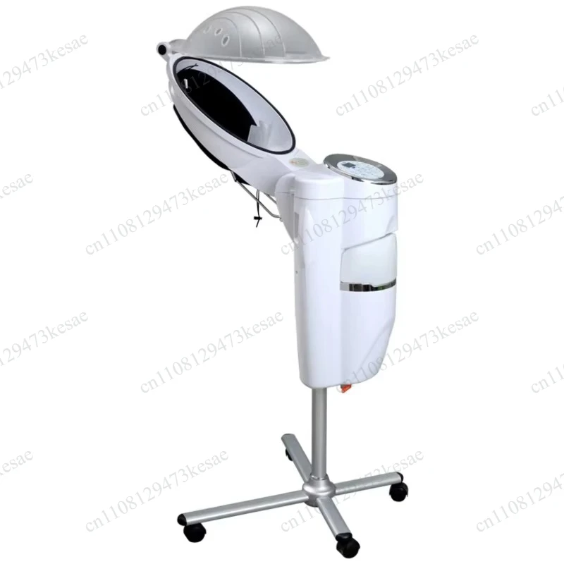Professional O3 Ozone Micro Mist Hair Steamer with 7 Color LED Light Therapy Hair Treatment Steam Cap for Salon Home Use
