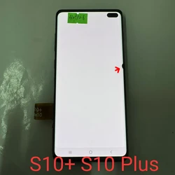 Suitable for galaxy S10 Plus, defective displays SM-G975F, G975D, G975U, original replacement screen components