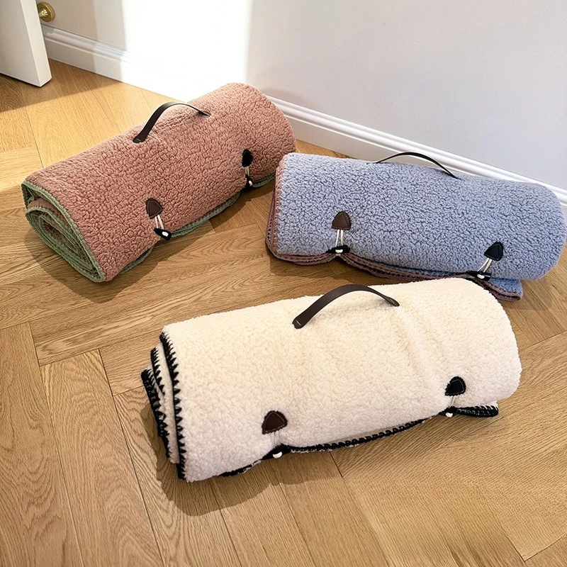 

Original Multifunctional Portable Blanket Office Nap Air Conditioning Blanket Shawl Car Pillow Quilt Blanket Dual Use