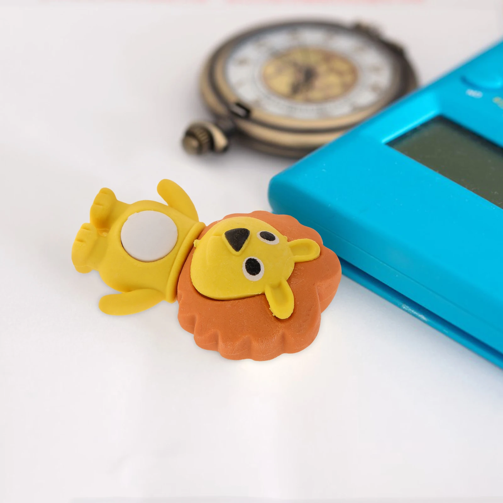 18pcs Eraser Cartoon Cute Animal Kawaii TPR Kids School Supplies Adorable 3D Erasers for Children Student