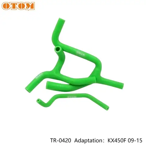 Комплект силиконовых шлангов радиатора для мотоциклов KAWASAKI, трубка для охлаждающей жидкости, KX250F KX450F 2007-2019, аксессуары для мотокросса
