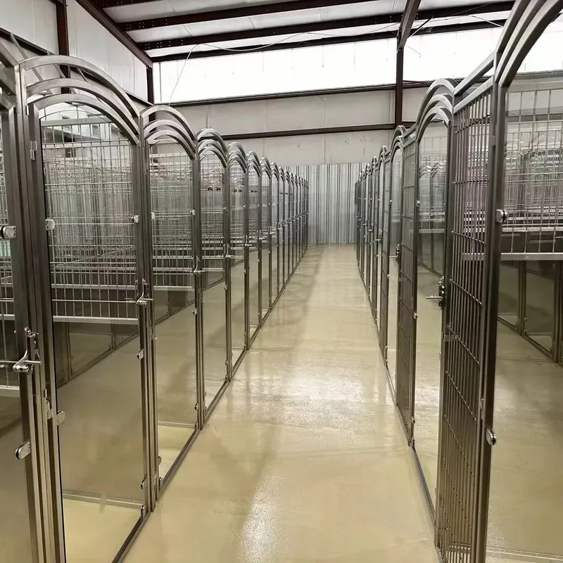 Large Hotel Pet Boarding Modular Luxury Kennel Multifunctional 3D Custom Dog Cage