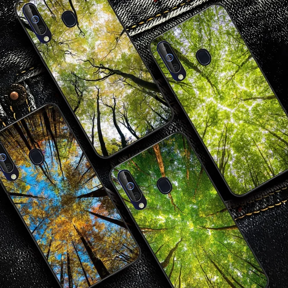 Look up Sky Forest Phone Case For Samsung A 13 21 30 31 32 51 52 53 70 for Huawei Honor 50 60 70 for OPPO vivo