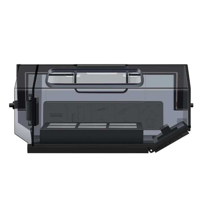 A26t-peças do recipiente do lixo da caixa de poeira para ecovacs deebot x5/pro omni, x5pro plus, x5pro ultra aspirador de pó caixa de lixo