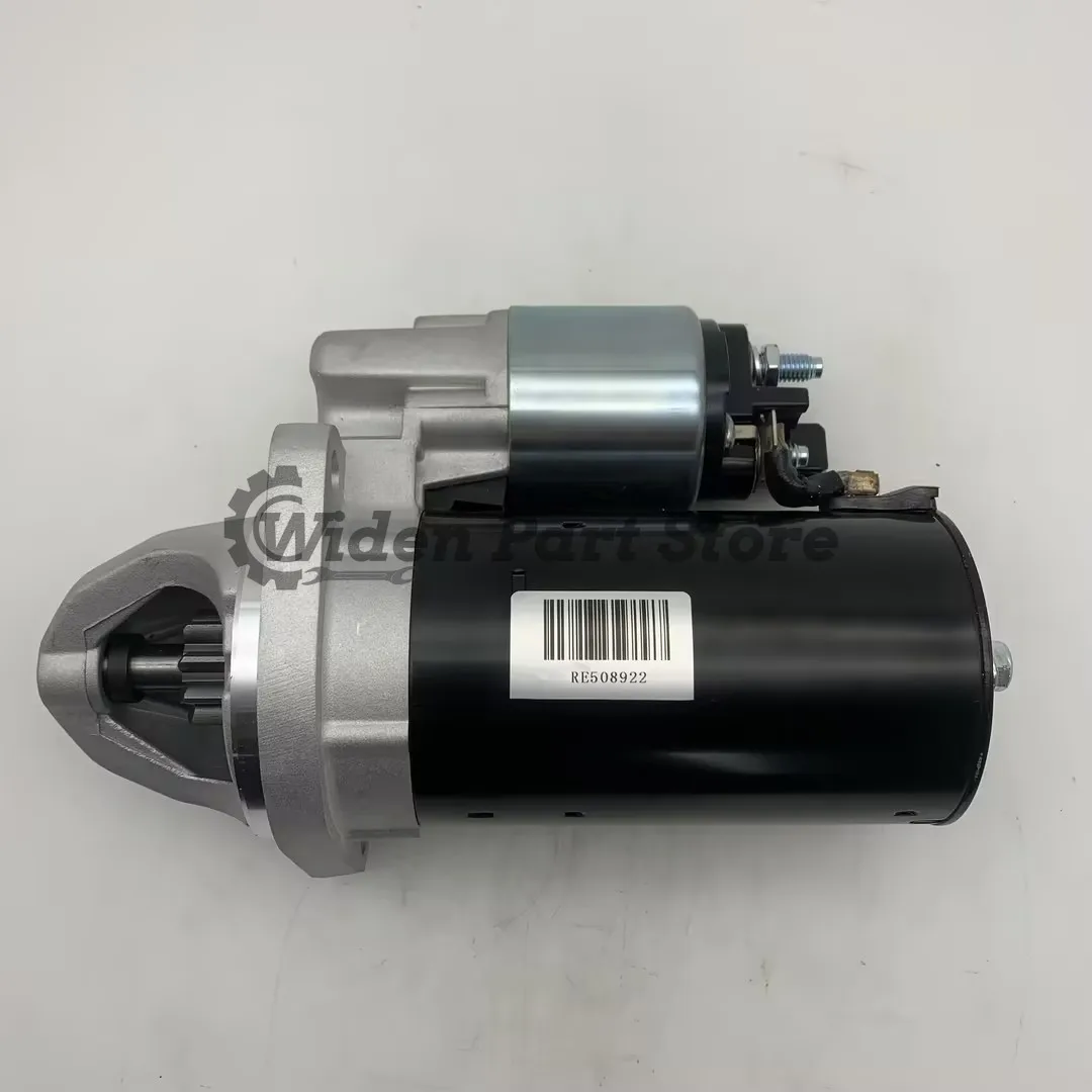 New Starter Motor For John Deere Tractor Skid Steer 4120 4320 4520 RE508922 RE540304