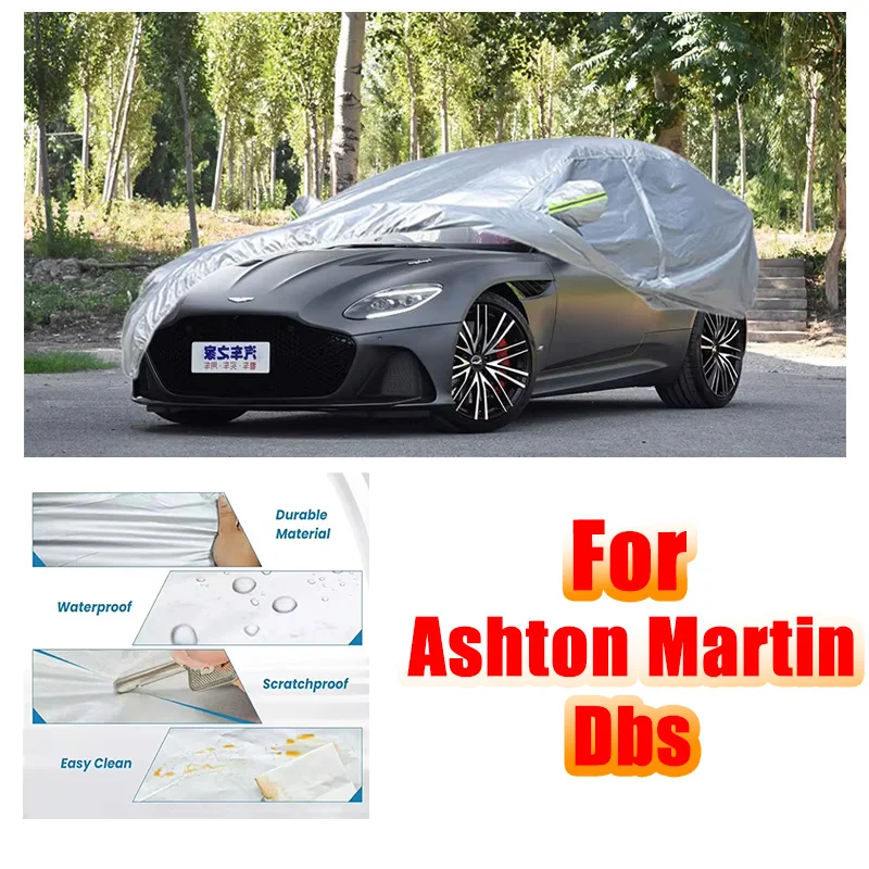 

Car Cover Outdoor Full Cover Sunshade Dustproof Protection Cover Universal for Ashton Martin Dbs Hatchback Sedan SUV