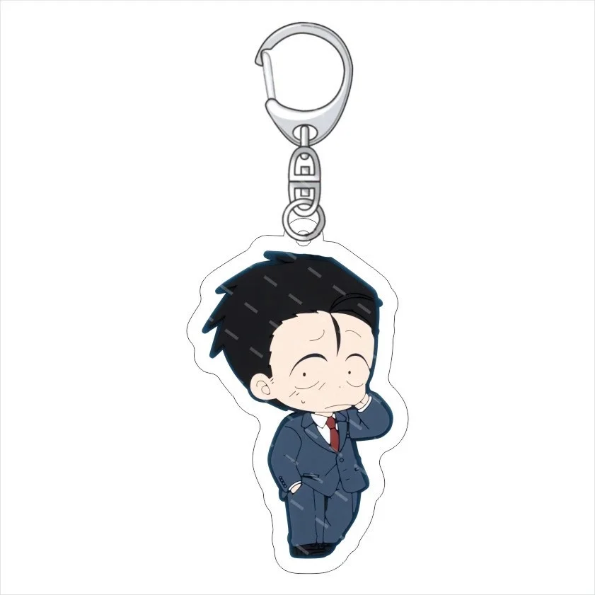 Anime Smoking Behind the Supermarket with You Acrylic Keychain Figure Cartoon Character Tabletop Decor Collection Gift