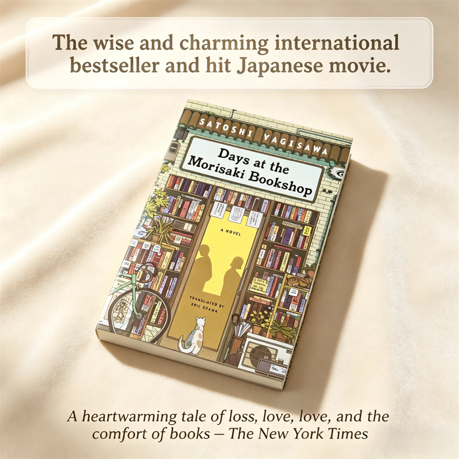 Days At The Morisaki Bookshop By Satoshi Yagisawa, Heartwarming Japanese Fiction Novel