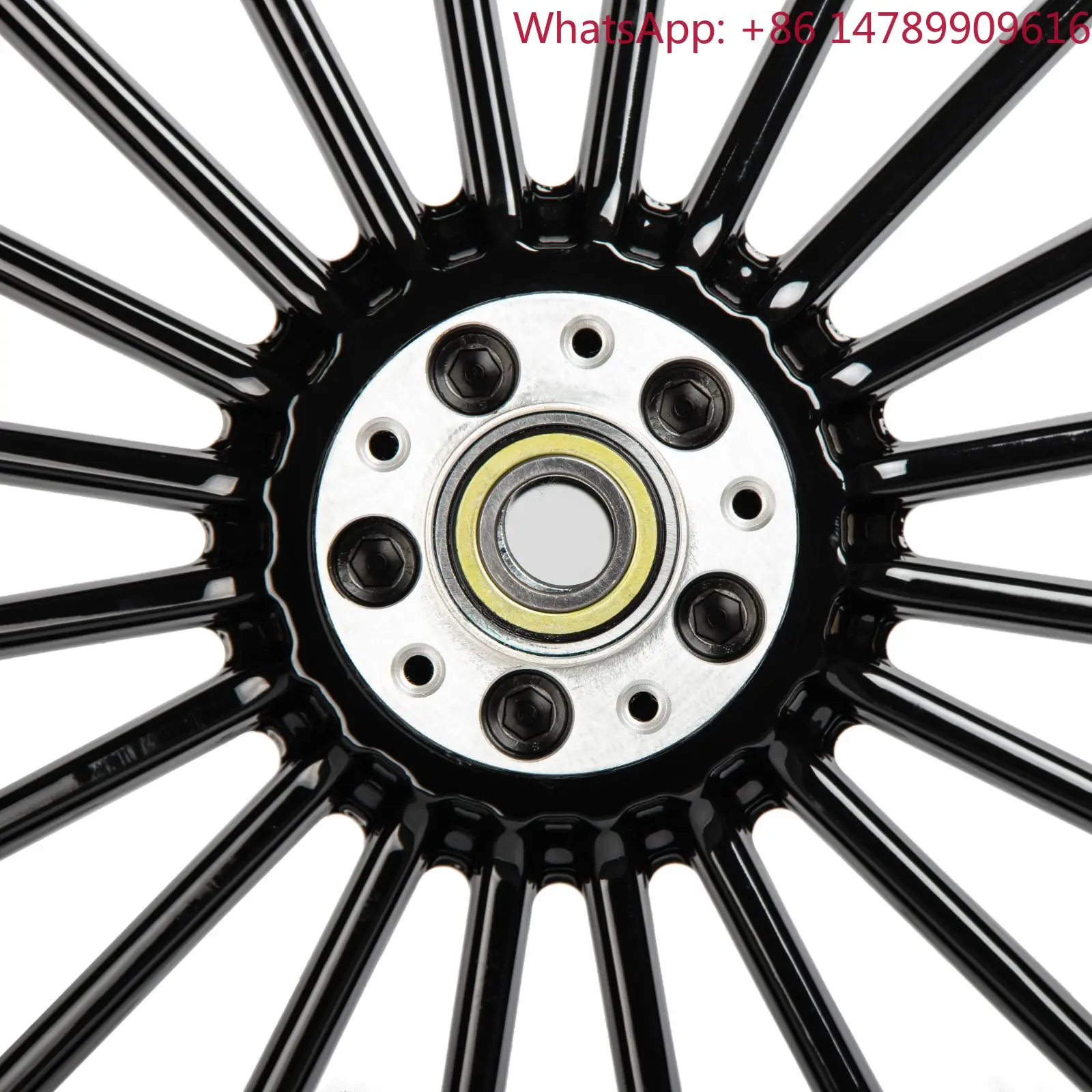Customizablewheel Sizes.HOPROUSA Customizable Spoke 19*3.5 Inch Front Wheels Rim Tubeless Hub 12+Haley Street Bob Softail Standa