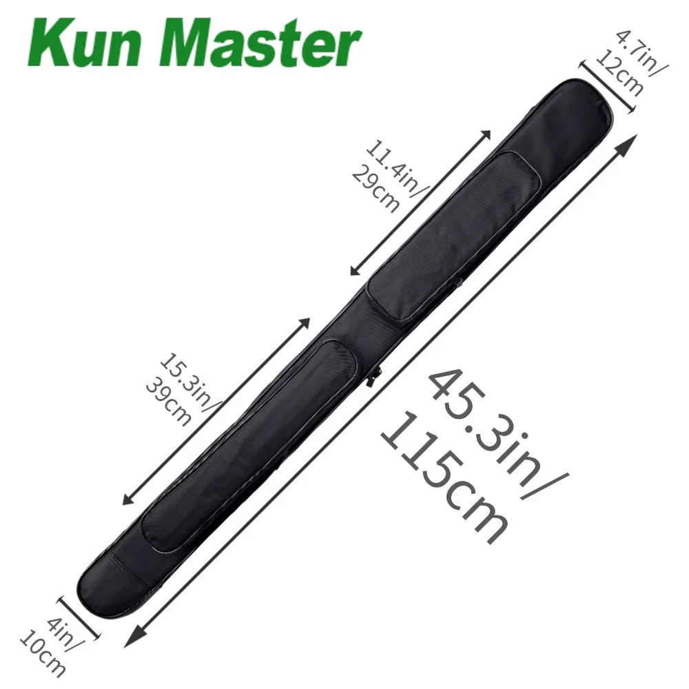 1.17meter Tai Chi Sword Bag 46in Martial Art Case 46in Single Shoulder Backpack Hold Waterproof Weapons Case With Shoulder Strap