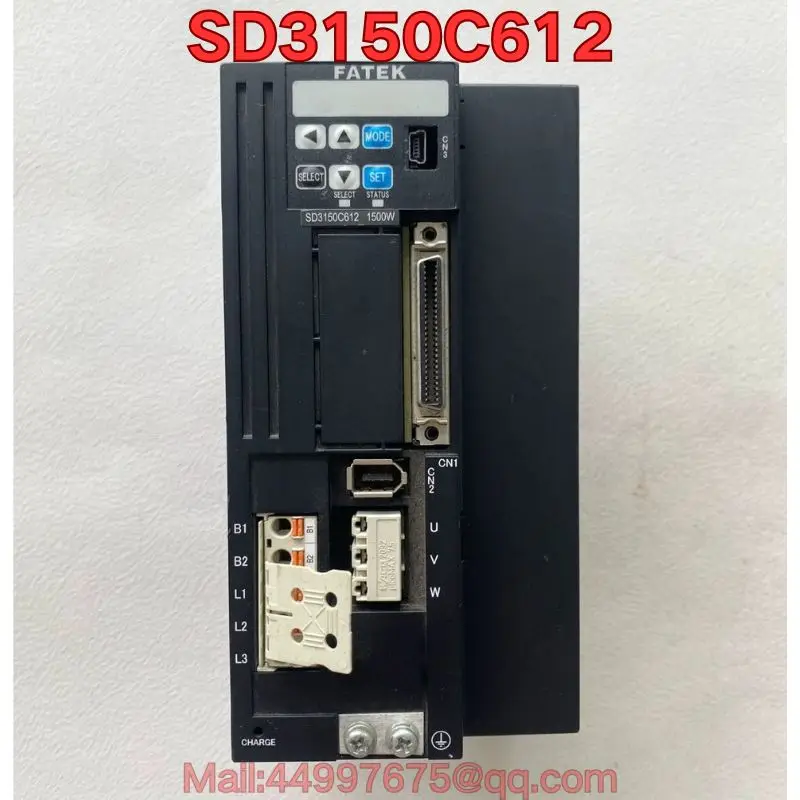 

Second-hand SD3150C612 servo drive function test is normal