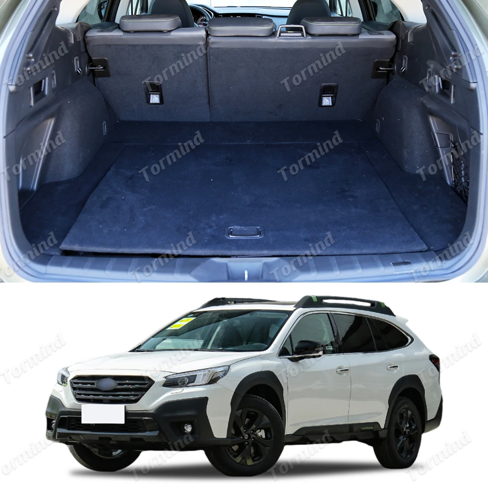 Tormind For Subaru Outback 2021 2022 2023 2024 Car Trunk Mats Carpet Cargo Liner Car Backrest Pad Interior Accessories Protector - view 2