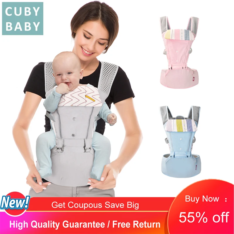 2022 NEW 0-48 Months Ergonomic Baby Carrier Backpack With Hip Seat For Newborn Multi-function Infant Sling Wrap Waist Stool Baby