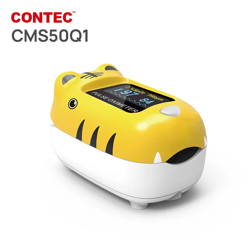 Contec CMS50Q1/CMS50QB Child Fingertip Pulse Oximeter Infant Baby SPO2 Monitor PR HR New