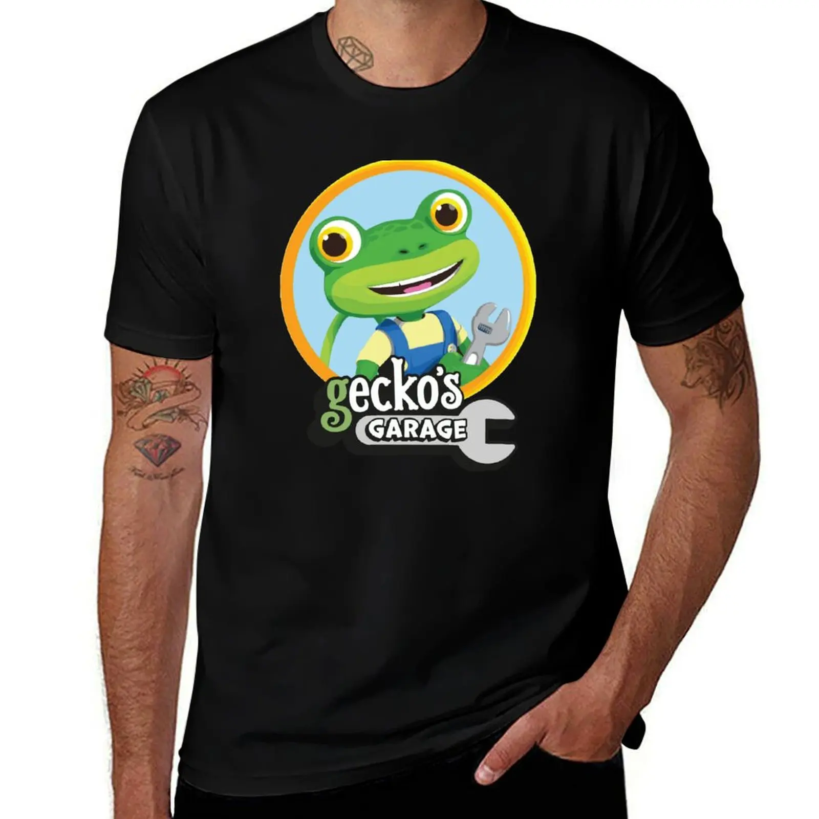 Kids Garage Gecko's GG T-Shirt Basic All Season Solid T-Shirt