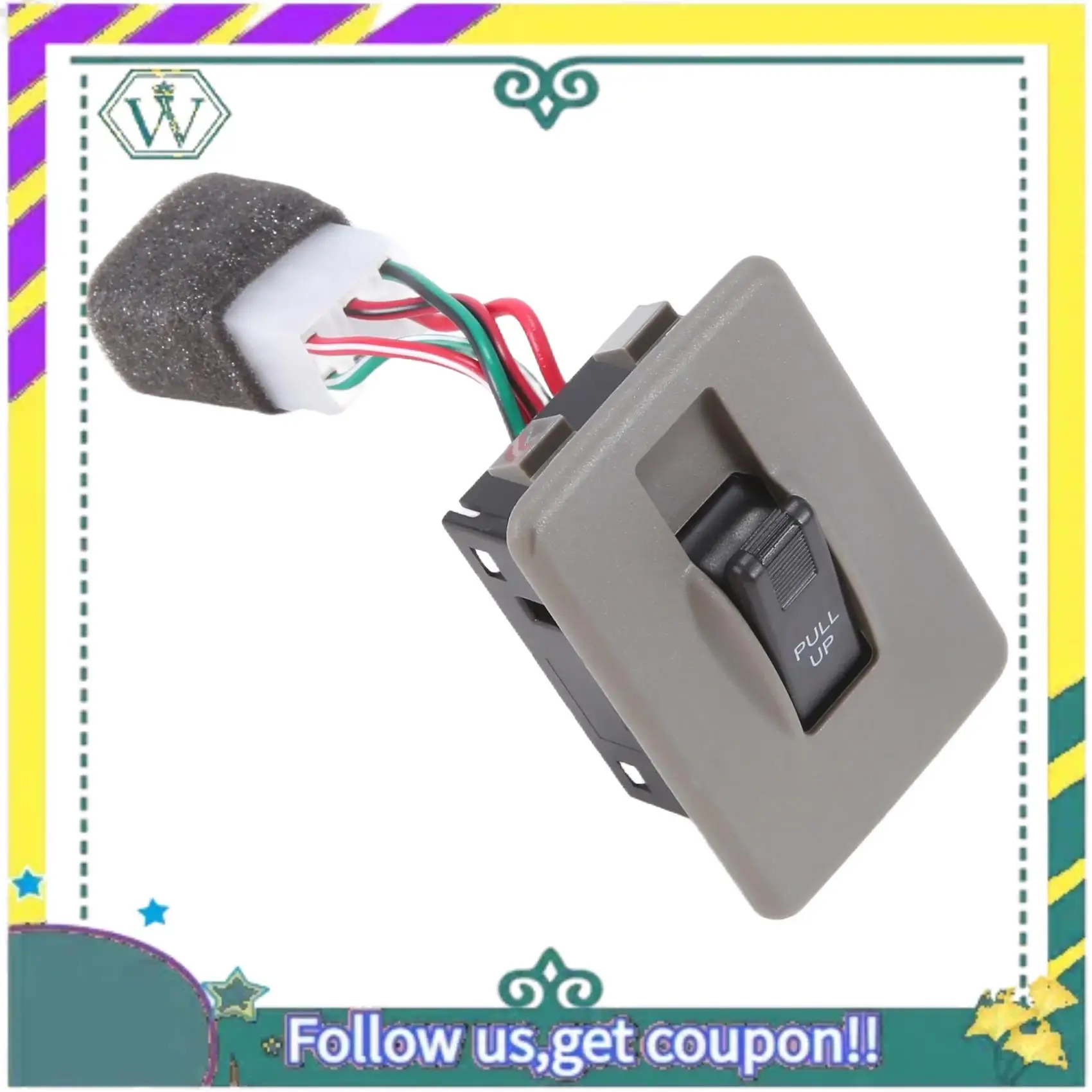 

Модернизированный новый переключатель стеклоподъемника, подходящий для Kia KK12B-66-370 KK12B66370