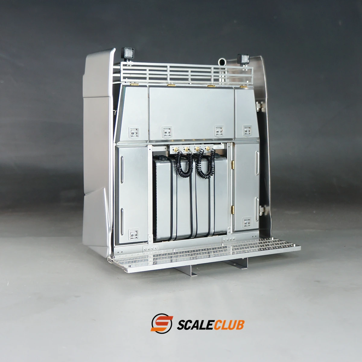 Scaleclub Tamiya 1/14 Heavy Duty Trailer Metal Equipment Rack Toolbox LESU Truck Model Toy Hobby