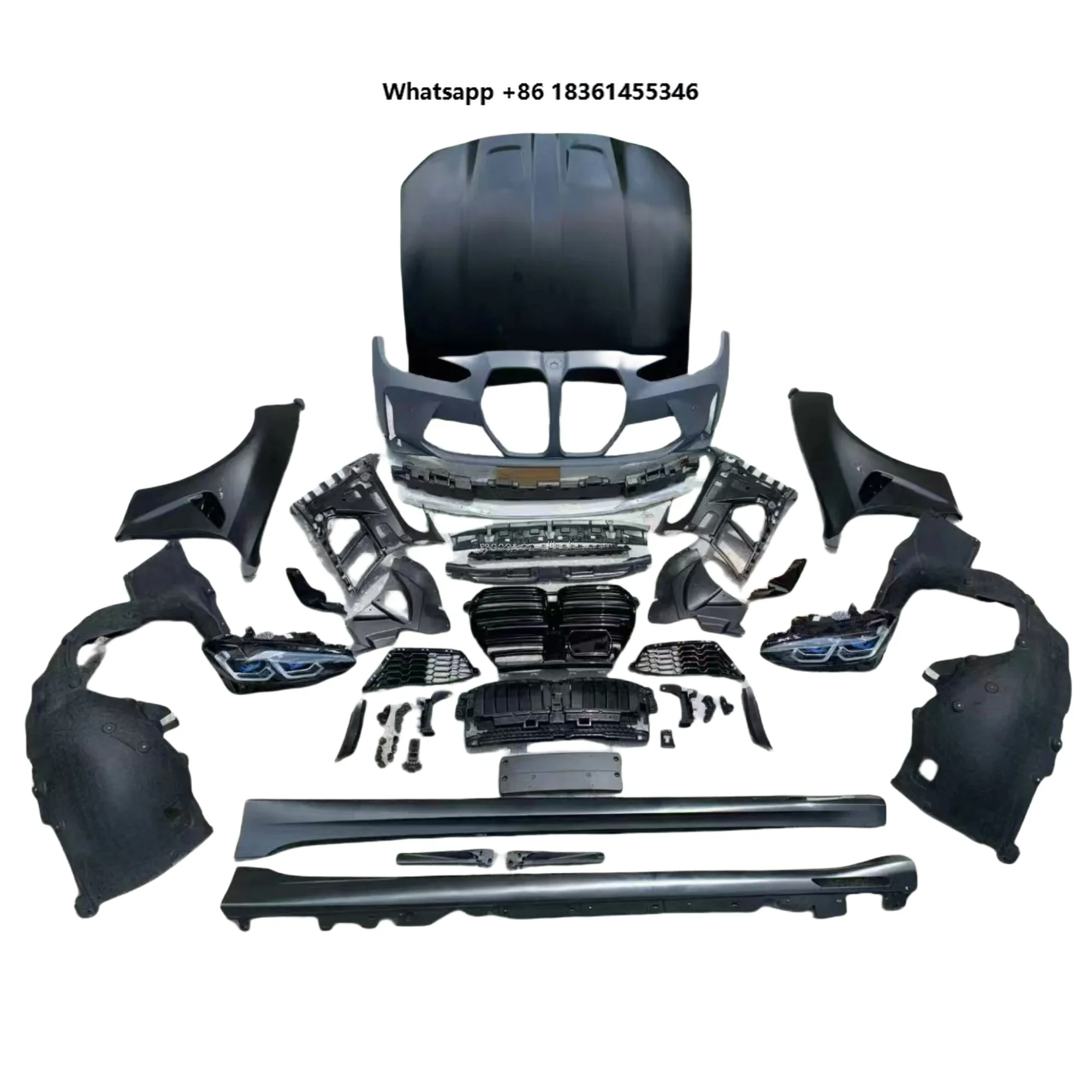 

For G20 G21 Auto Body Kit Hot Selling PP Front Bumper, Hood, Side Skirts and Rear Diffuser