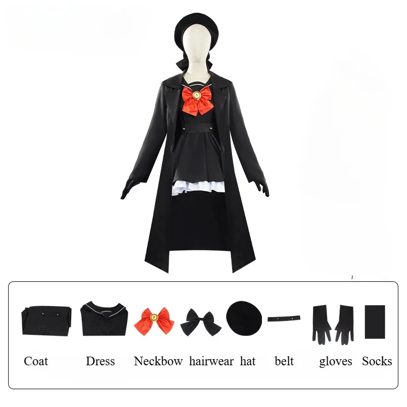 En Stock XS-2XL disfraz de Niyaniya Cosplay azul Arrchive Anime juego de rol peluca fiesta de Halloween trajes de Carnaval para mujeres