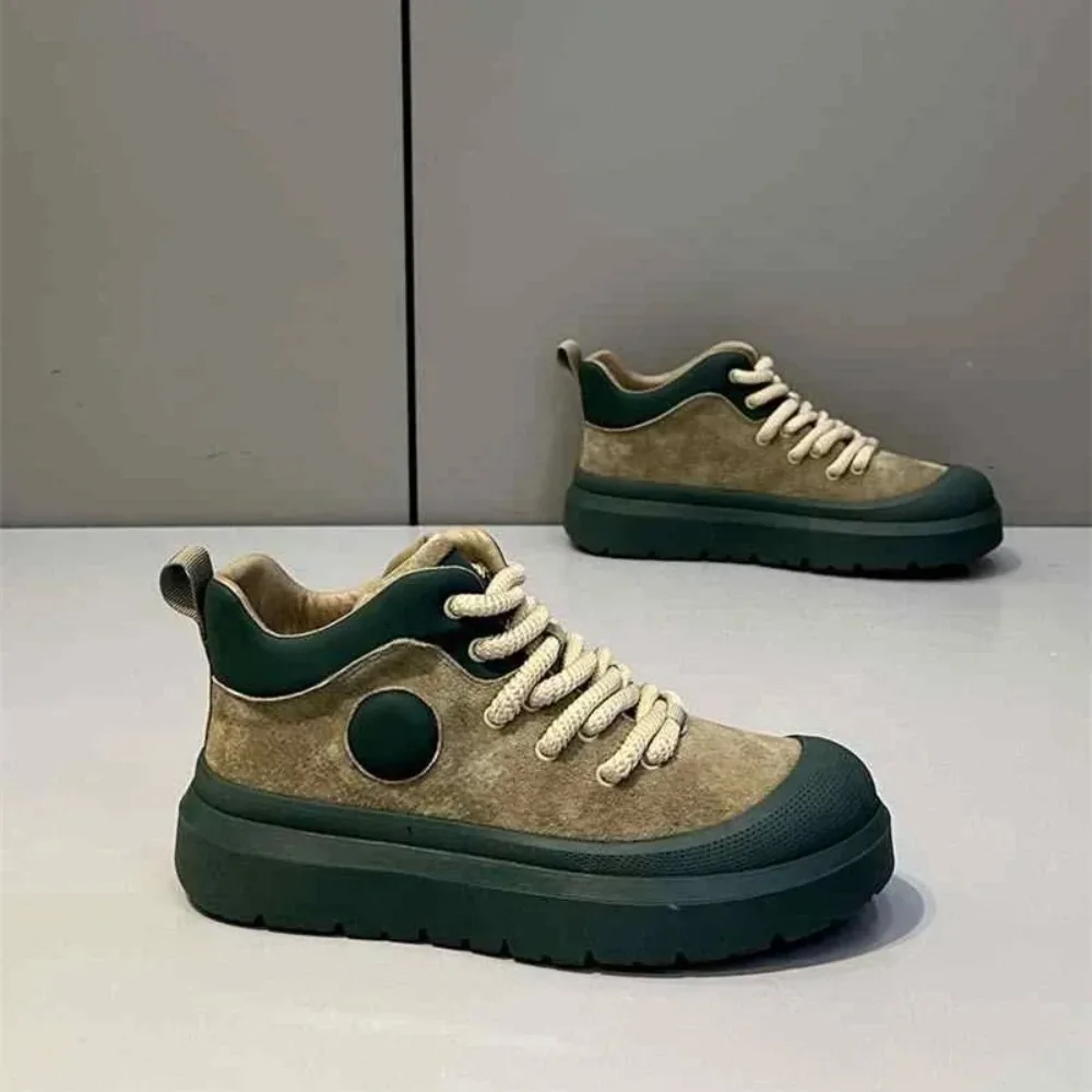 

2026 Men's Retro Boots Fashionable and Versatile Simple and Atmospheric Street Style Men's Casual Shoes