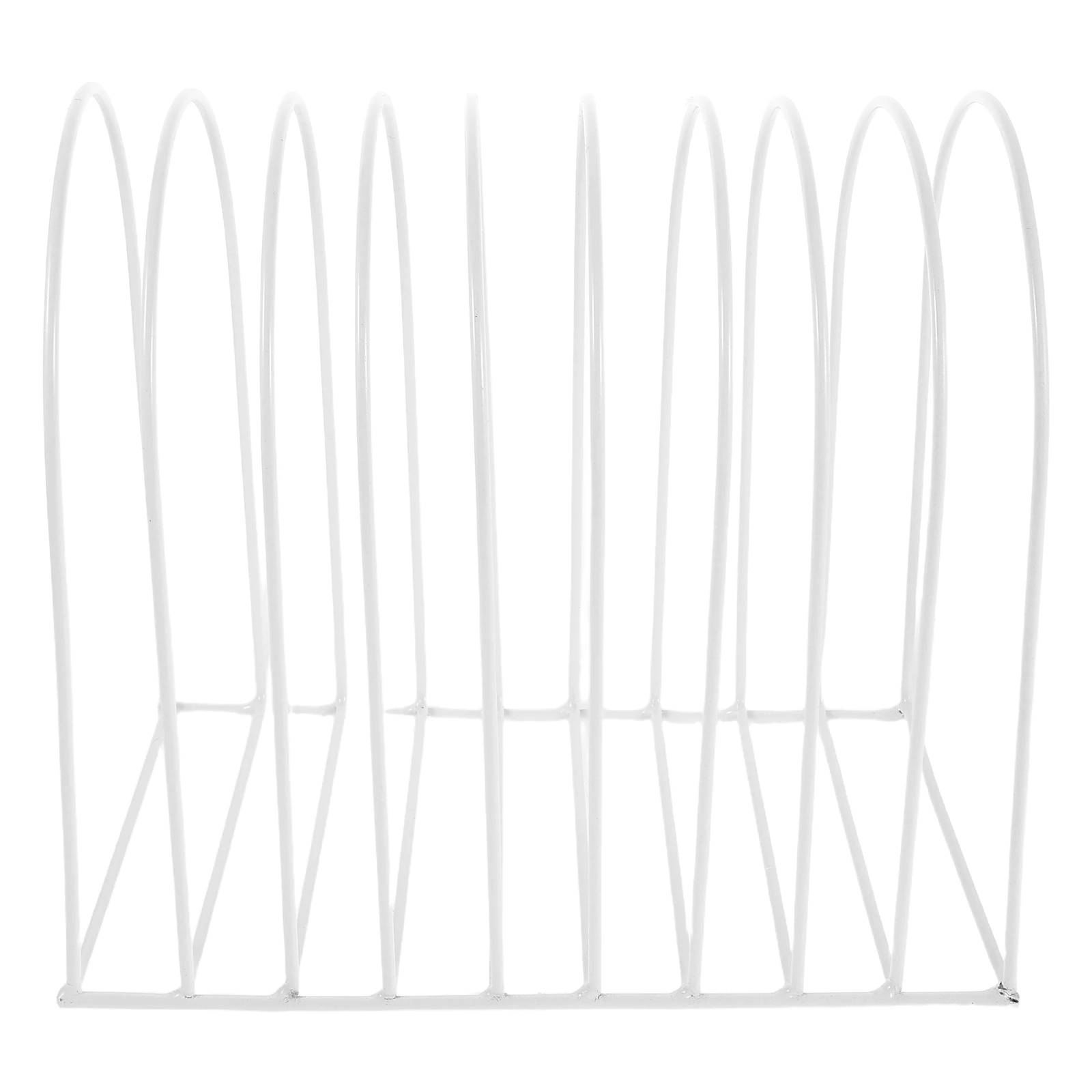 

Iron Wire Desk File Organizer Multi-Layer Metal Bookshelf For Office Home Desktop Document Storage Rack - Vertical File