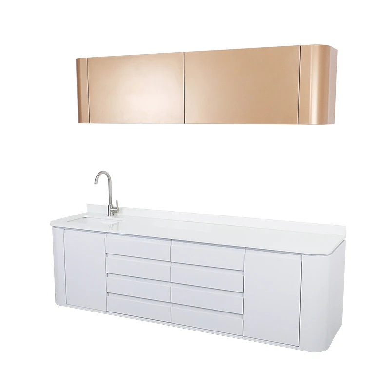 Clinic Storage Furniture Sink Workstation Instrument Organizer Dental Office Dental Cabinet