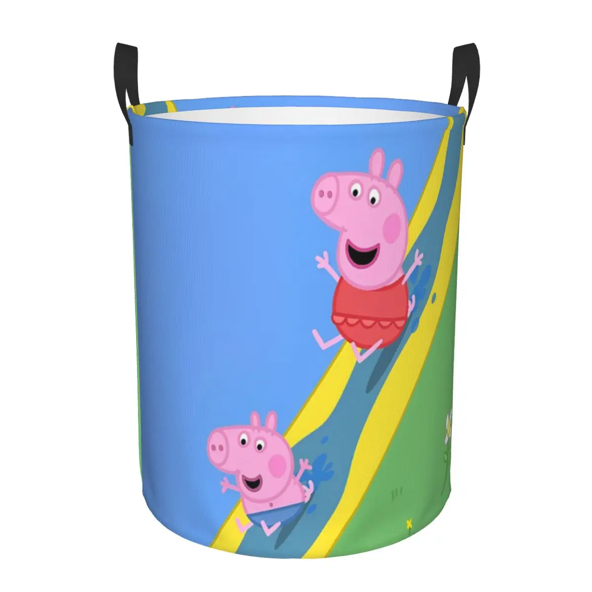 Peppa Pig Toy Storage Box Collapsible Kids Toys Bin Organizer Basket for PlayRoom