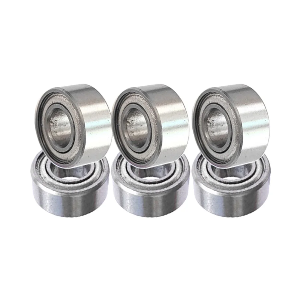 10pcs Axle Bearing Miniature 685ZZ Ball Bearings Quiet Carbon Steel Strong Load Capability Replacement 5x11x5mm Bike Accessories