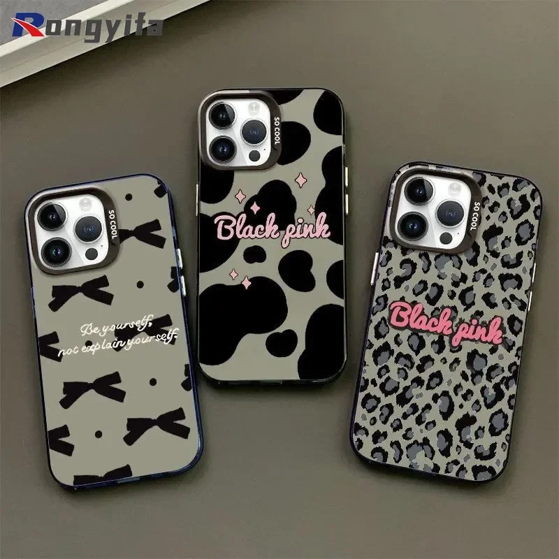 For Huawei Honor 200 Pro 100 90 GT 80 70 60 50 Pro SE Nova 9 SE Phone Case Bowknot Cow Stripe Leopard Print Shockproof Cover