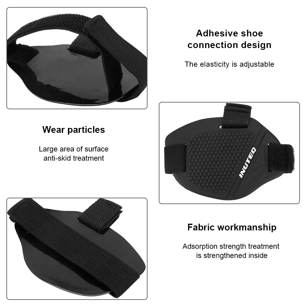 Adjustable Motorcycle Shoe Cover Anti-skid Lightweight Boot Protector Motorcycle Gear Shift Pad Moto Accessories