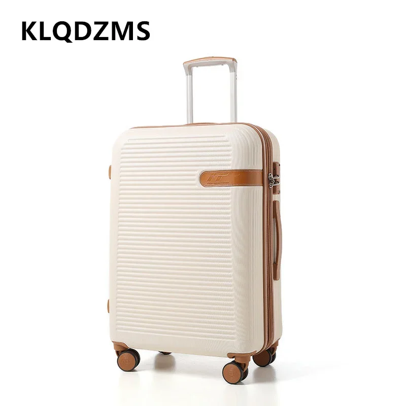 KLQDZMS-maleta nueva de 20 pulgadas, caja de embarque para PC, cubierta de carrito de gran capacidad de 24 "28", caja de contraseña para hombre, equipaje rodante para mujer