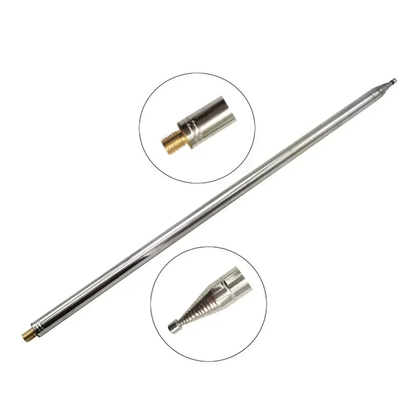 Shortwave Radio Positive V GP Yagi Diy Oscillator 5.6 Meters 14 Sections 201 Reinforced Stainless Steel Rod  Antenna