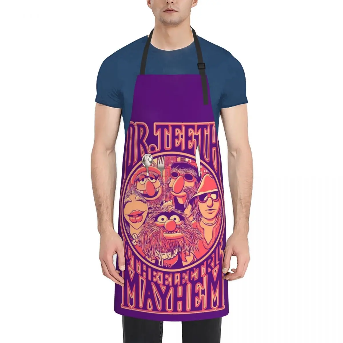 

Dr. Teeth Apron household woman Men kitchen Apron