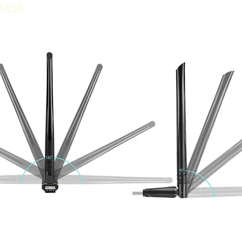 U2JE RTL8811CU 650M USB WIFI ADAPTER 2.4+5G 802.11AC بطاقة الشبكة اللاسلكية RTL8811CU