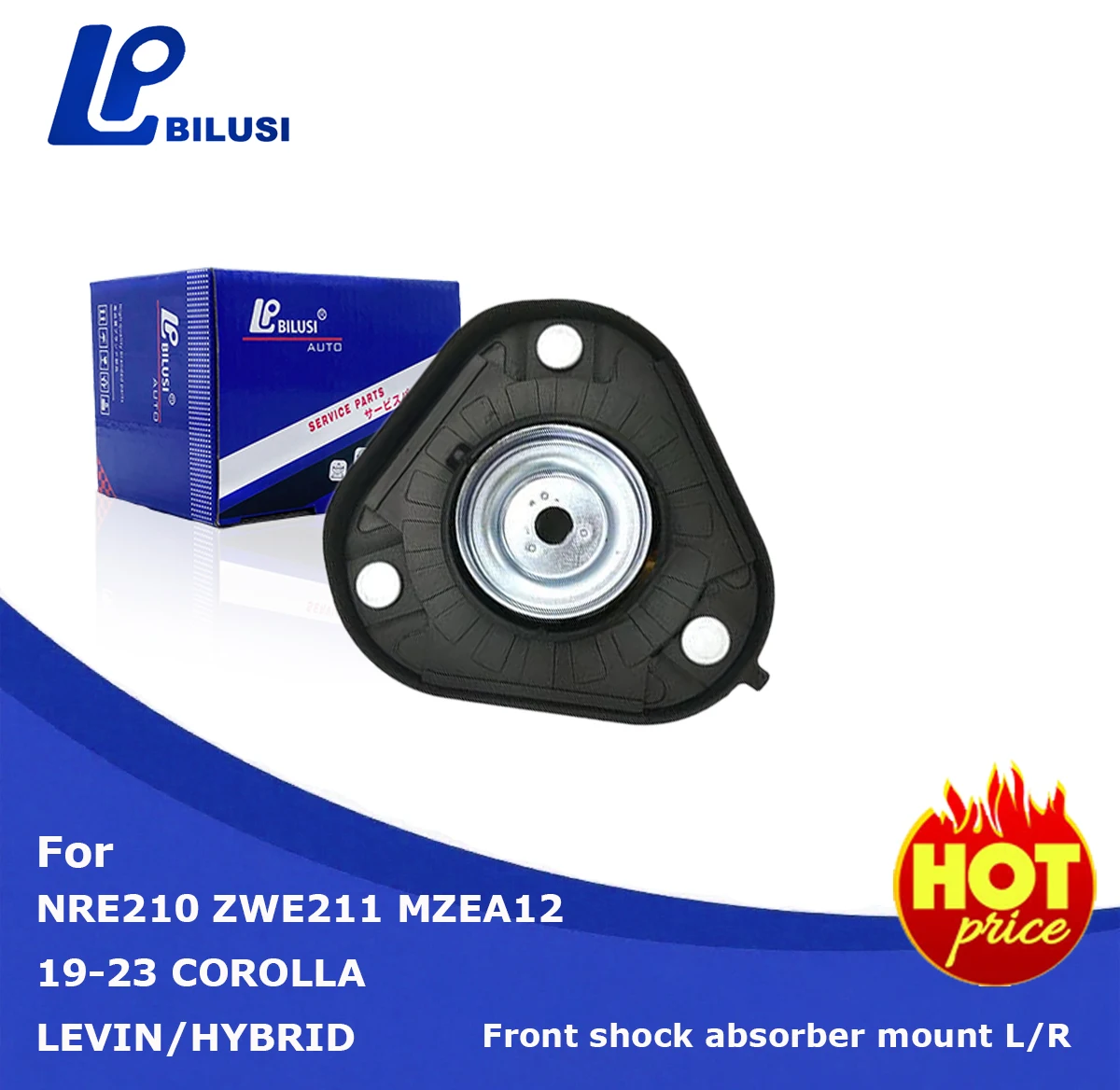

Bilusi Strut Mount for Toyota Corolla LEVIN/HY 19-23 48609-02340 48609-F4020 48609-F4030 48609-02320 48609-F4010 48609-F4040
