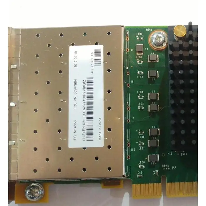 00WY984 Emulex LightPulse LPE31004-M6-EIO 4-Port 16Gb Fiber Channel Adapter ohne Rohrleitung