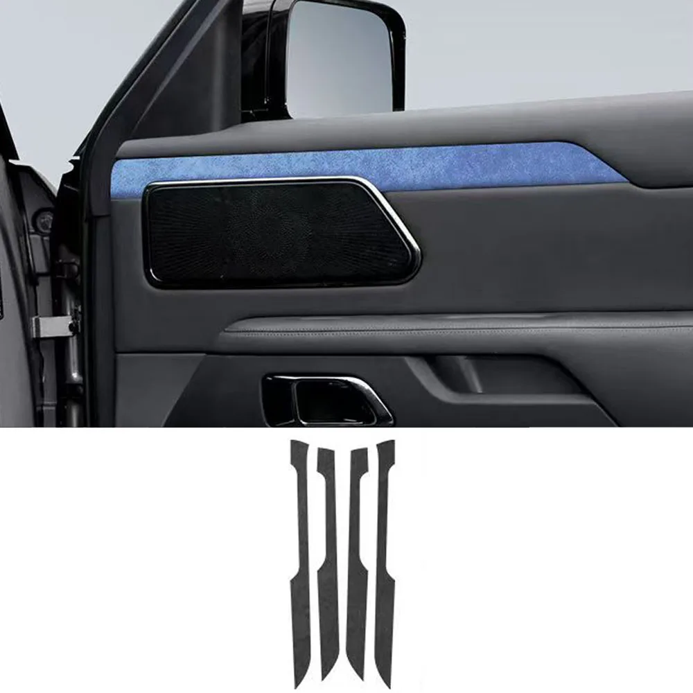 

Door Panel Decorative Stickers 7-seater Special Alcantara Suede Car Accessories For 2024 2025 BAIC JISHI Polestones 01 ROX 01