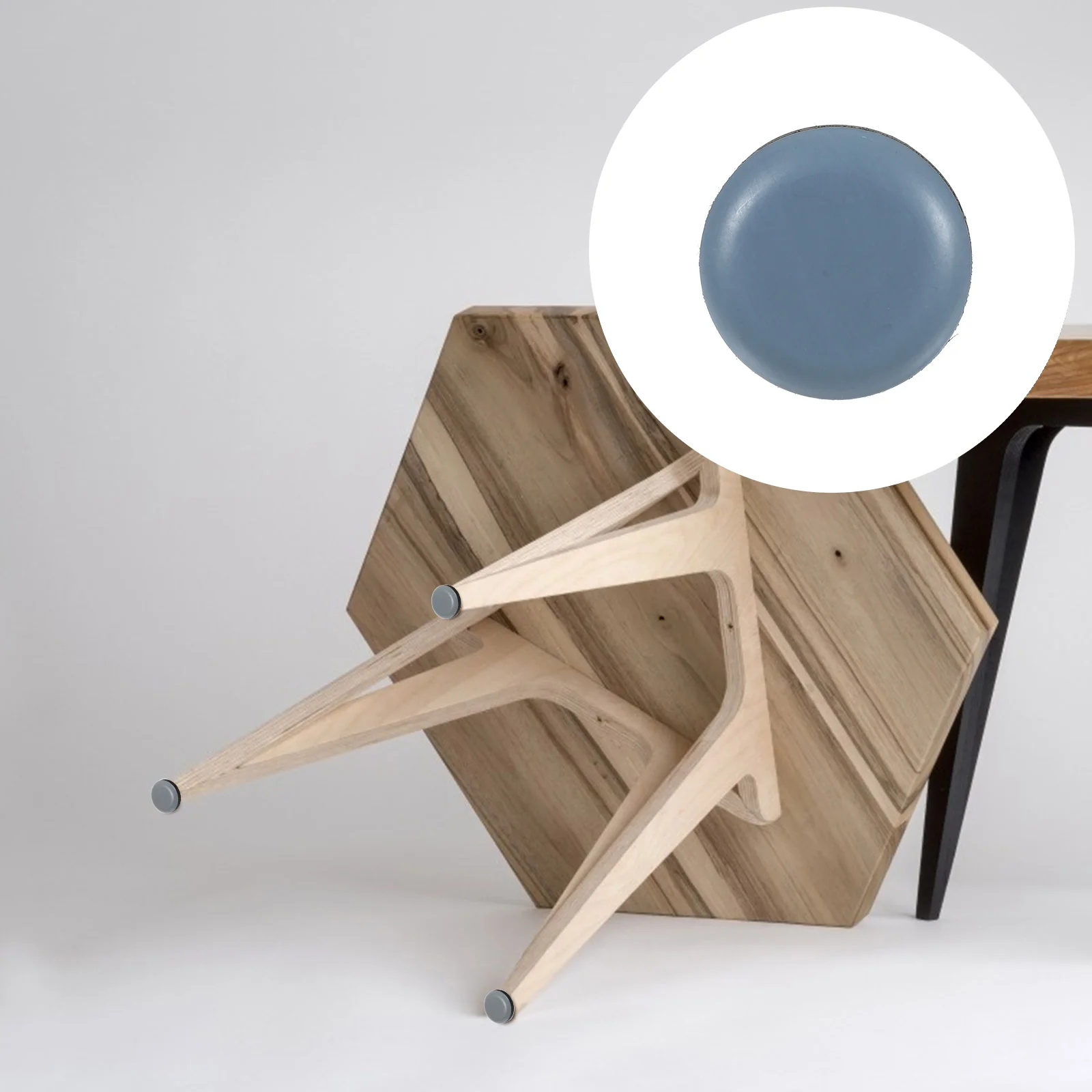 

16Pcs Furniture Sliders for Hardwood Floors Noise Reducing Chair Glides 7Mm Thick Floor Protectors for Wood Tile Carpet Chair